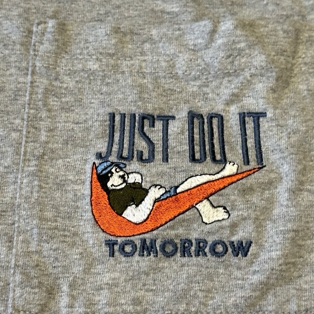 Big Dogs Just Do It Tomorrow Graphic Tee 3XL